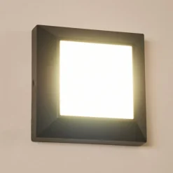 Applique murale d'extérieur Alkmaar LED Anthracite, 1 lumière