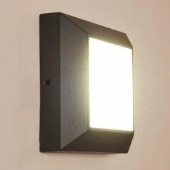 Applique murale d'extérieur Alkmaar LED Anthracite, 1 lumière
