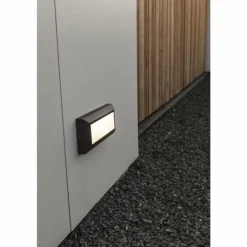 Applique murale d'extérieur Lutec HELENA Anthracite, 1 lumière