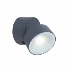 Applique murale d'extérieur Lutec TRUMPET LED Anthracite, 1 lumière