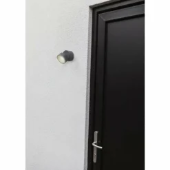 Applique murale d'extérieur Lutec TRUMPET LED Anthracite, 1 lumière