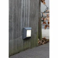 Applique murale d'extérieur LUTEC HELENA LED Anthracite, 1 lumière