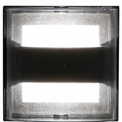 Applique murale d'extérieur Lutec DELTA Anthracite, 1 lumière