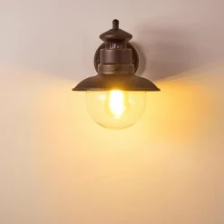 Applique murale d'extérieur Olsfors Rouille, Noir, 1 lumière