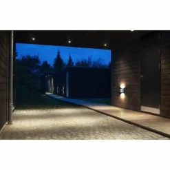 Applique murale d'extérieur Nordlux CANTO LED Argenté, 2 lumières