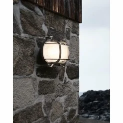 Applique murale d'extérieur Nordlux HELFORD Nickel mat, 1 lumière