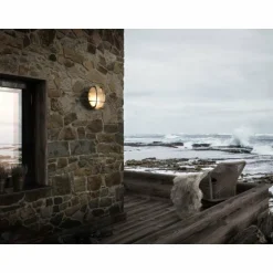 Applique murale d'extérieur Nordlux POLPERRO Laiton, 1 lumière