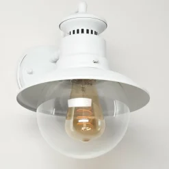 Applique murale d'extérieur Olsfors Blanc, 1 lumière