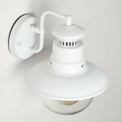 Applique murale d'extérieur Olsfors Blanc, 1 lumière