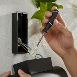 Applique murale d'extérieur Philips Hue Ambiance White & Color Appear LED Noir, 2 lumières, Changeur de couleurs