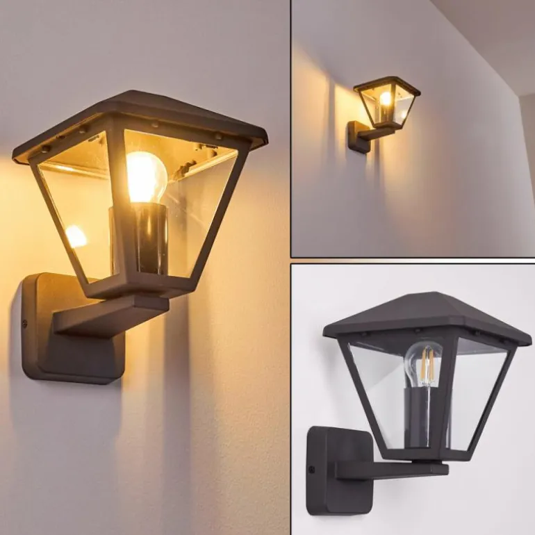 Applique murale d'extérieur Malmberget Transparent, 1 lumière