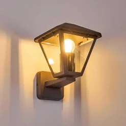 Applique murale d'extérieur Malmberget Transparent, 1 lumière