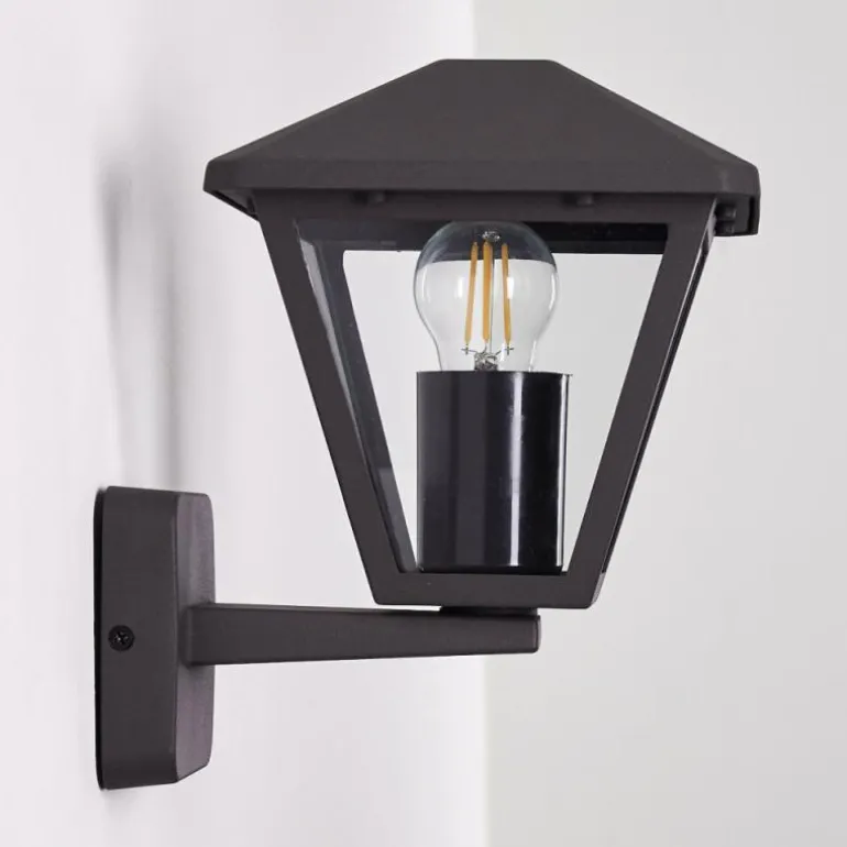 Applique murale d'extérieur Malmberget Transparent, 1 lumière