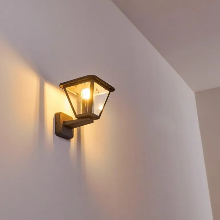 Applique murale d'extérieur Malmberget Transparent, 1 lumière