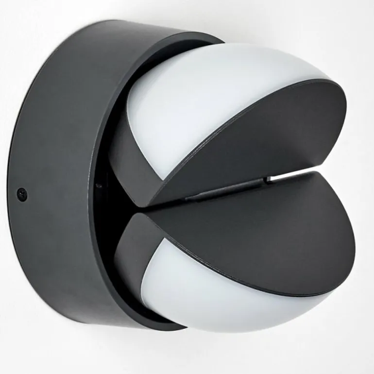 Applique murale d'extérieur Alghero LED Anthracite, 2 lumières