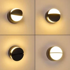 Applique murale d'extérieur Alghero LED Anthracite, 2 lumières