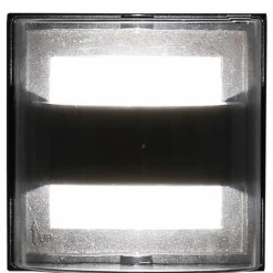 Applique murale d'extérieur Lutec DELTA LED Anthracite, 1 lumière