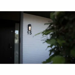Applique murale d'extérieur Lutec Urban Anthracite, 1 lumière
