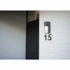 Applique murale d'extérieur Lutec Urban Anthracite, 1 lumière