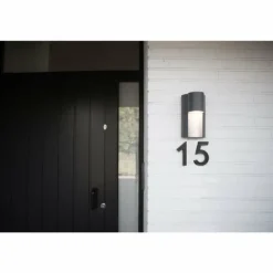 Applique murale d'extérieur Lutec Urban Anthracite, 1 lumière