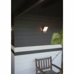 Applique murale d'extérieur Lutec Pano LED Anthracite, 1 lumière