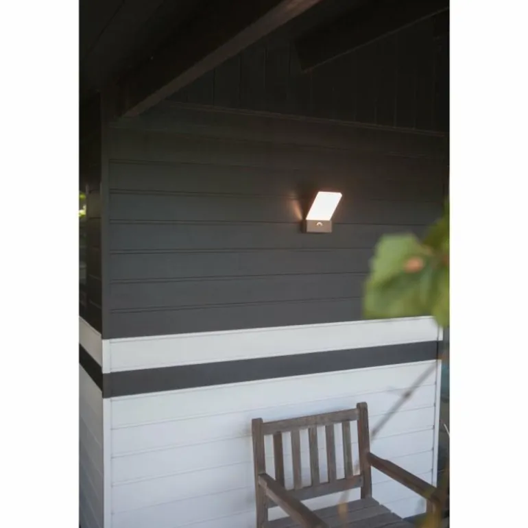 Applique murale d'extérieur Lutec Pano LED Anthracite, 1 lumière