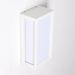 Applique murale d'extérieur Montreux LED Aluminium, Blanc, 1 lumière