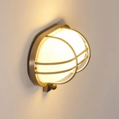 Applique murale d'extérieur Belmopan Acier inoxydable, 1 lumière, Détecteur de mouvement