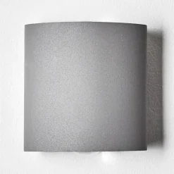 Applique murale d'extérieur Abaiang LED Gris, 1 lumière