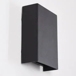 Applique murale d'extérieur Benin LED Noir, 2 lumières