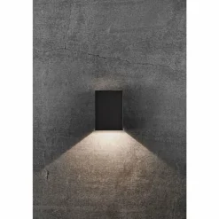 Applique murale d'extérieur Nordlux FOLD LED Noir, 2 lumières