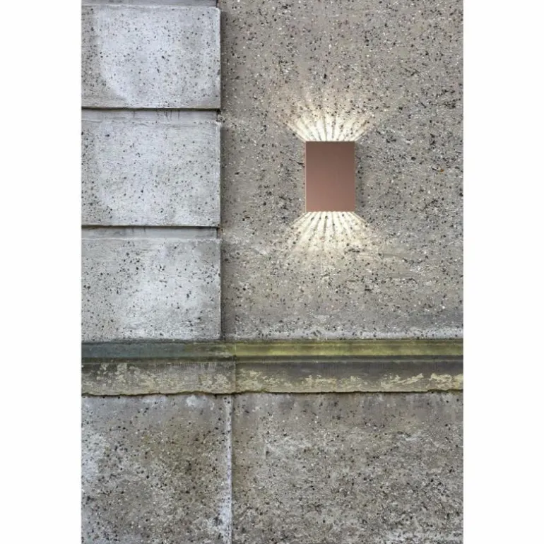 Applique murale d'extérieur Nordlux FOLD LED Cuivre, 2 lumières