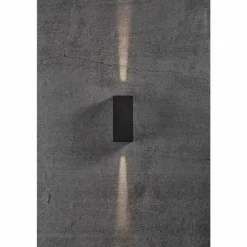 Applique murale d'extérieur Nordlux ASBOL LED Noir, 2 lumières