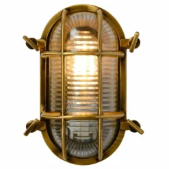 Applique murale d'extérieur Lucide DUDLEY Or, Laiton, 1 lumière