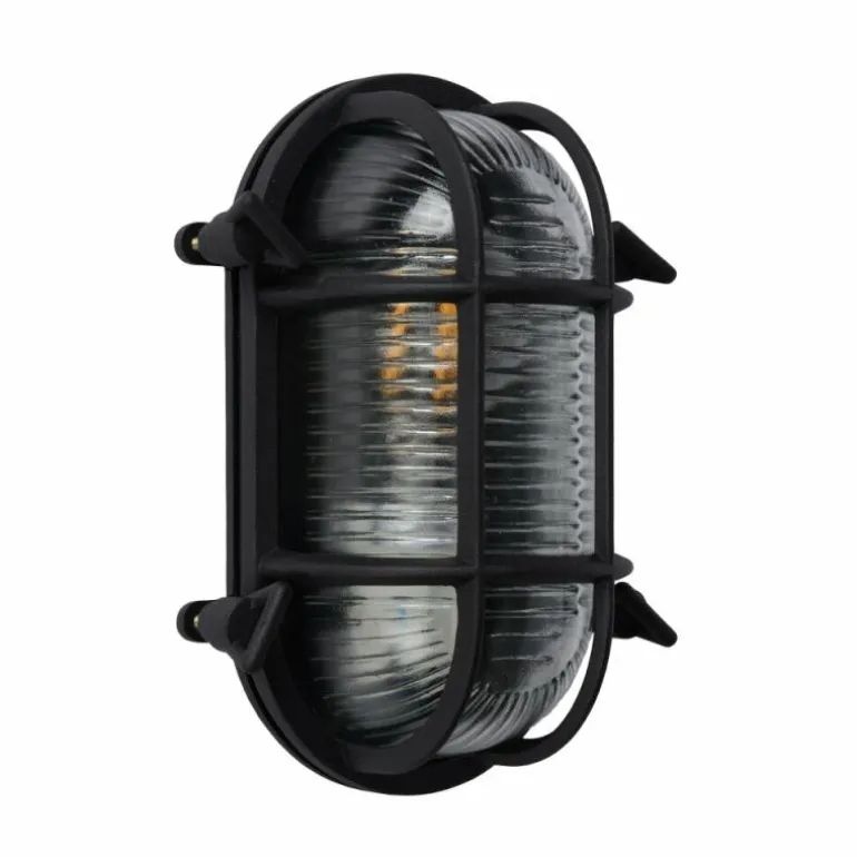 Applique murale d'extérieur Lucide DUDLEY Noir, 1 lumière
