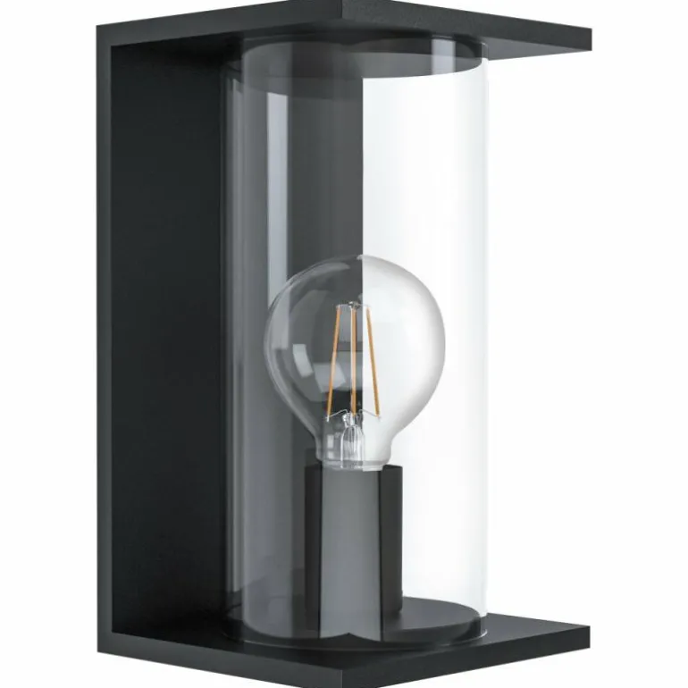 Applique murale d'extérieur Eglo CASCINETTA Noir, 1 lumière