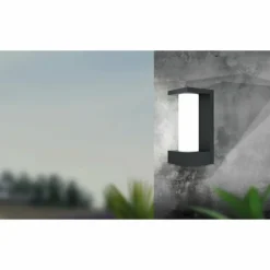 Applique murale d'extérieur Eglo CIVIDINO LED Noir, 1 lumière