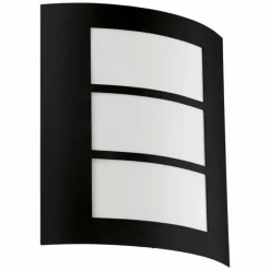 Applique murale d'extérieur Eglo CITY Noir, 1 lumière