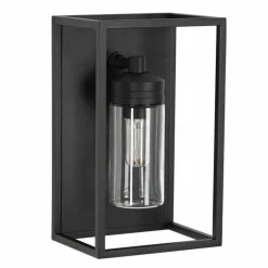 Applique murale d'extérieur KS Verlichting Hudson Noir, 1 lumière