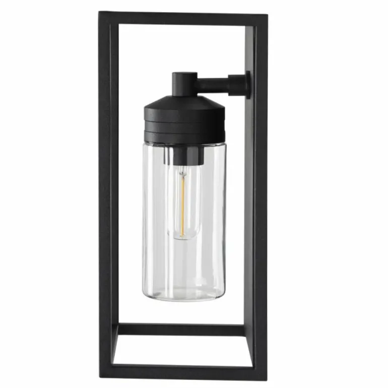 Applique murale d'extérieur KS Verlichting Hudson Noir, 1 lumière