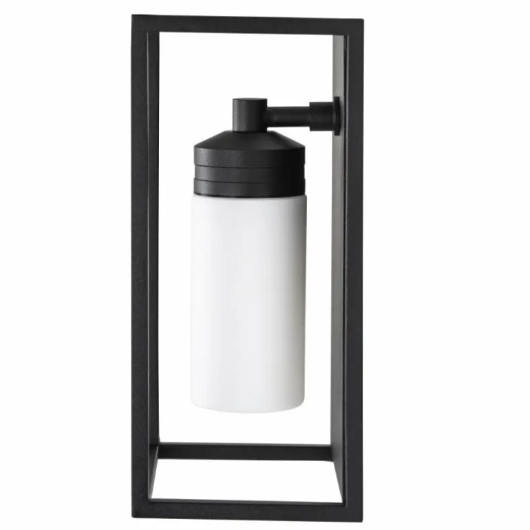 Applique murale d'extérieur KS Verlichting Hudson Noir, 1 lumière