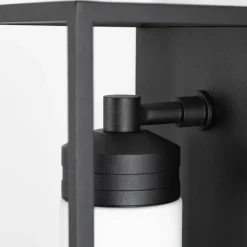 Applique murale d'extérieur KS Verlichting Hudson Noir, 1 lumière