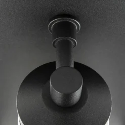 Applique murale d'extérieur KS Verlichting Hudson Noir, 1 lumière