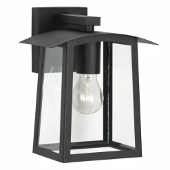 Applique murale d'extérieur KS Verlichting Motto Noir, 1 lumière