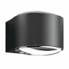 Applique murale d'extérieur KS Verlichting Icon Anthracite, 2 lumières