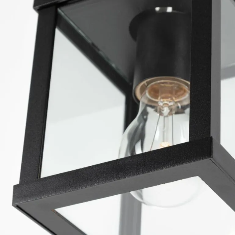 Applique murale d'extérieur KS Verlichting Huizen Noir, 1 lumière