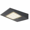 Applique murale d'extérieur CMD AQUA SOLAR LED Anthracite, 1 lumière, Détecteur de mouvement