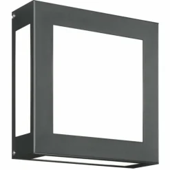 Applique murale d'extérieur CMD AQUA LEGENDO LED Anthracite, 1 lumière, Détecteur de mouvement