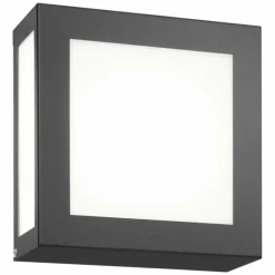 Applique murale d'extérieur CMD AQUA LEGENDO Anthracite, 1 lumière, Détecteur de mouvement