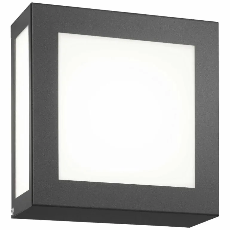 Applique murale d'extérieur CMD AQUA LEGENDO Anthracite, 1 lumière, Détecteur de mouvement
